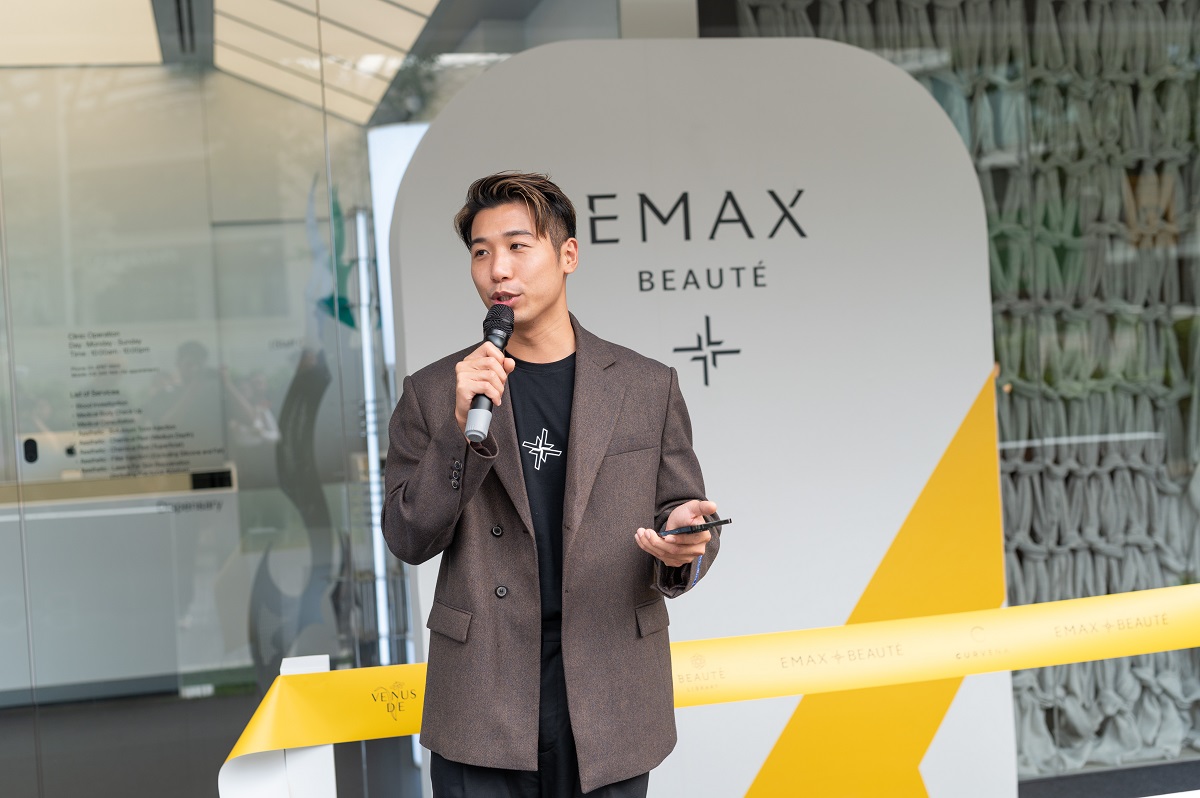 Ketua Pengarah Eksekutif, EMAX Beauté, Wilson Lee.