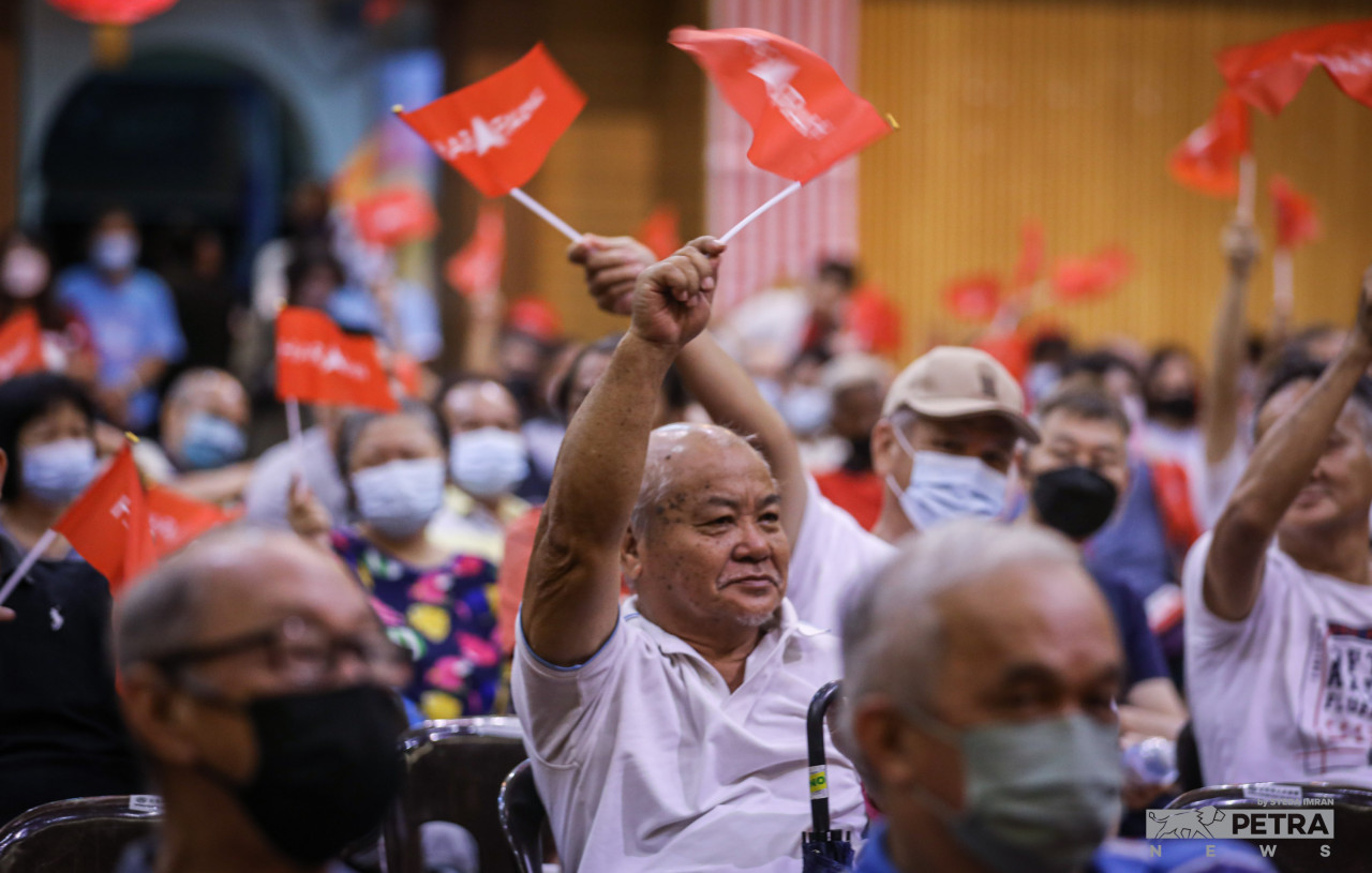 Salah satu ceramah yang diadakan oleh calon Pakatan Harapan - Gambar oleh Syeda Imran