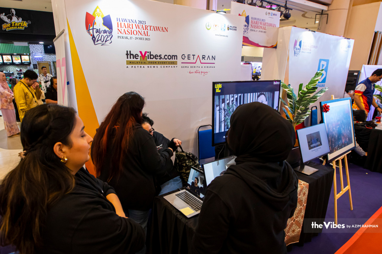The Vibes dan Getaran, iaitu dua portal berita di bawah Petra News turut mengambil bahagian sempena HAWANA 2023..
