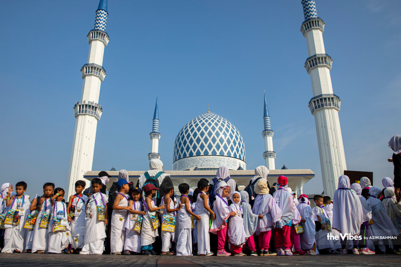 Program Simulasi Haji Cilik anjuran Persatuan Tadika Islam Malaysia (PERTIM) telah berlangsung di Masjid Sultan Salahuddin Abdul Aziz Shah, Shah Alam, baru-baru ini.