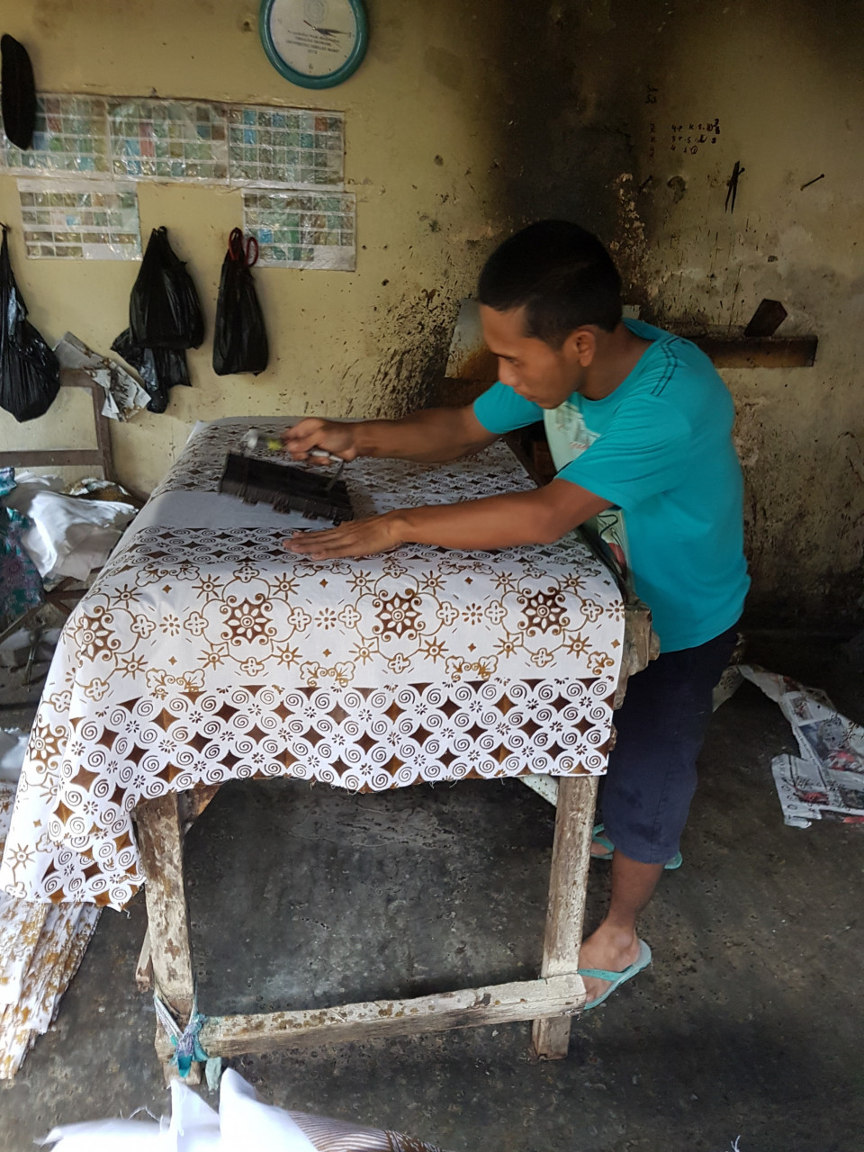 Cara membuat batik khas Solo