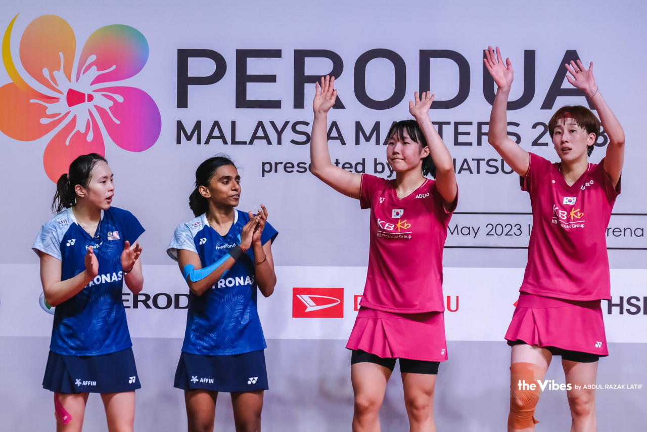 Pasangan Korea Selatan, Baek Ha Na-Lee So Hee menewaskan Pearly Tan-M.Thinaah untuk merangkul kejuaraan Masters Malaysia 2023.