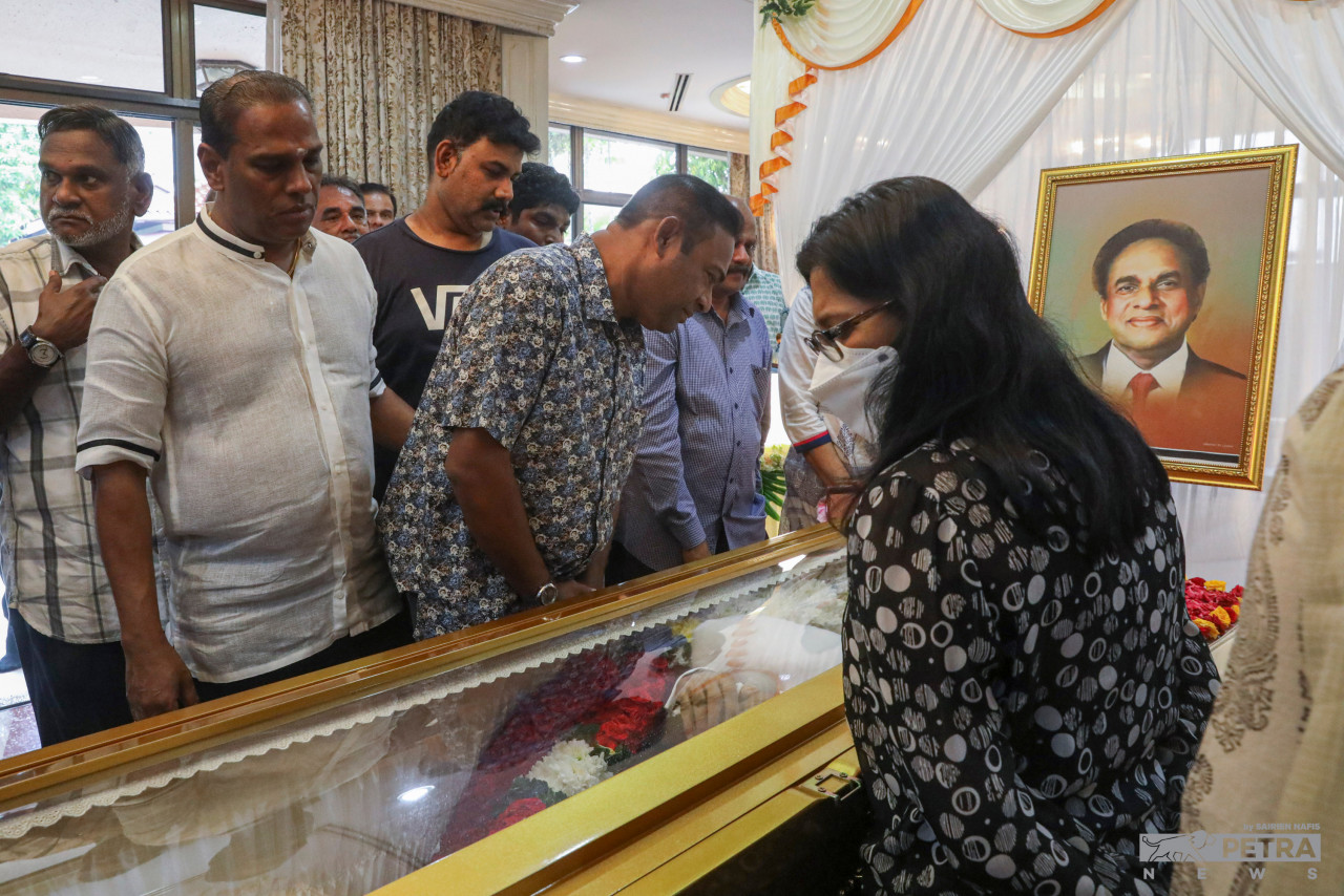 Mereka yang ingin memberikan penghormatan terakhir boleh hadir ke kediaman rasmi beliau di No. 19, Lengkongan Vethavanam, Batu 3 1/2, Jalan Ipoh di sini, selepas jam 2 petang hari ini.