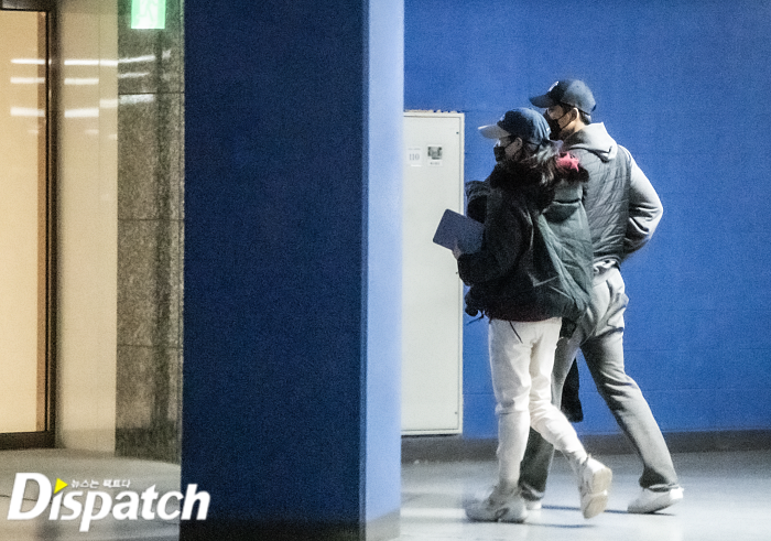 Hubungan cinta itu juga turut dirahsiakan kru dan pelakon siri The Glory. - Gambar Dispatch
