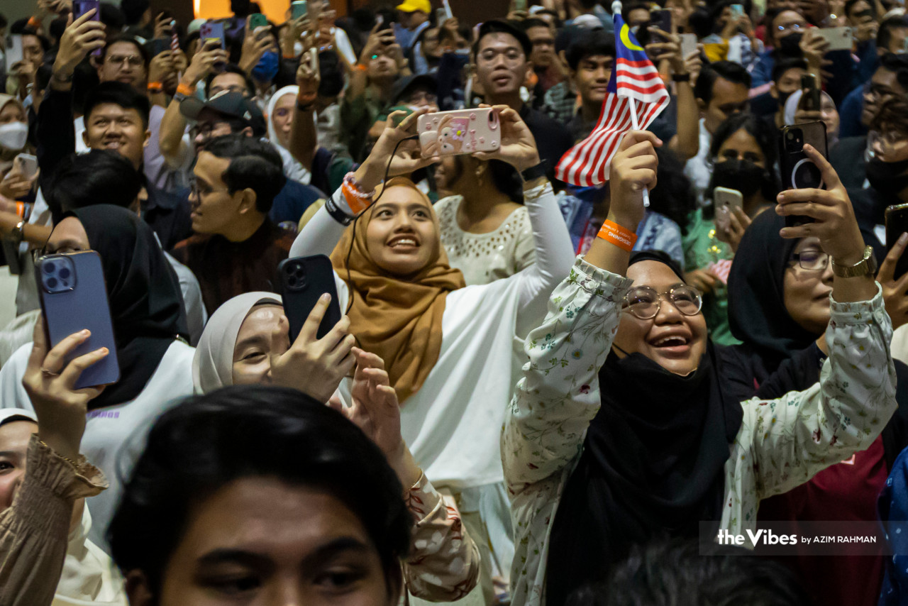 Sebahagian anak muda yang hadir pada program berkenaan.