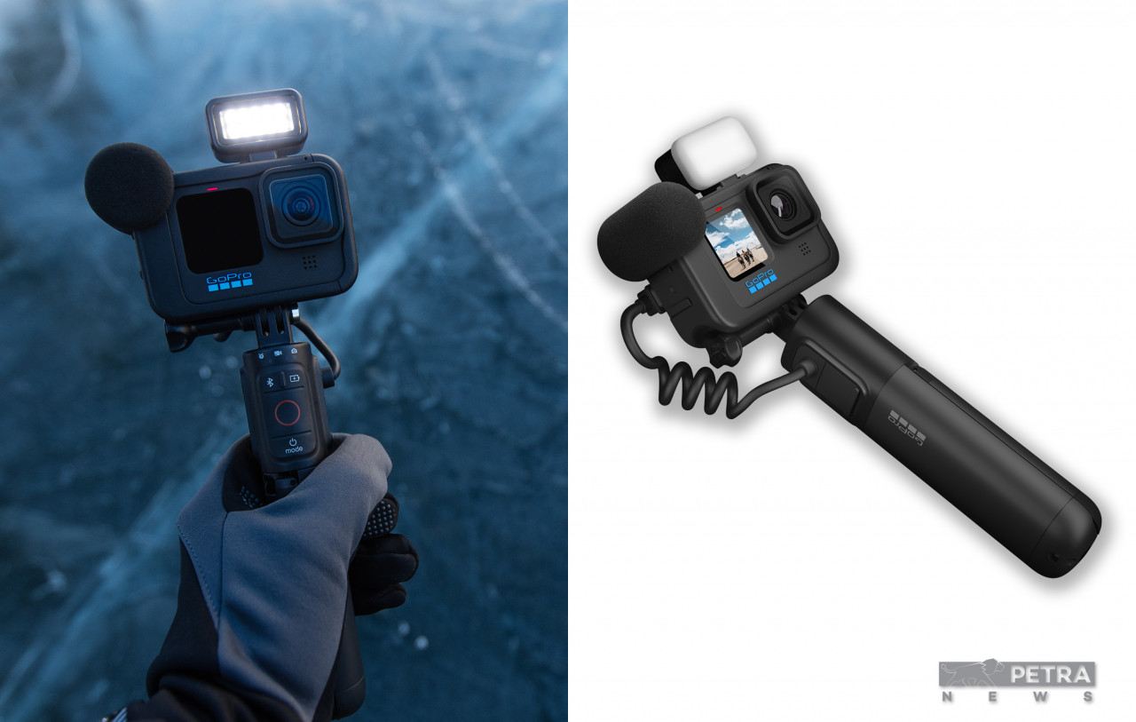 Creator Edition dilengkapi aksesori yang membolehkan creator menghasilkan visual dengan lebih mudah. – Gambar GoPro