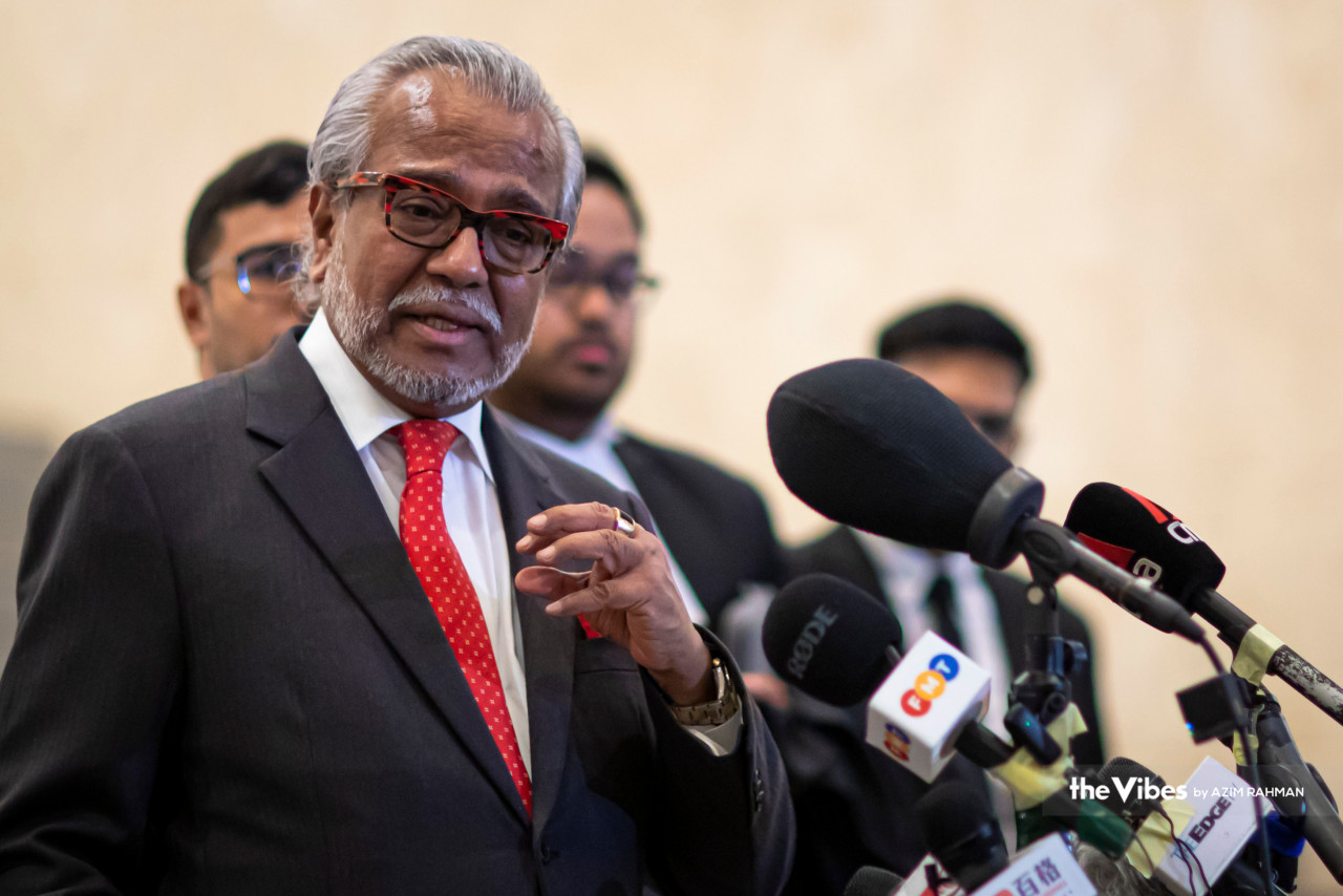 Peguam Tan Sri Muhammad Shafee Abdullah - Gambar oleh Azim Rahman