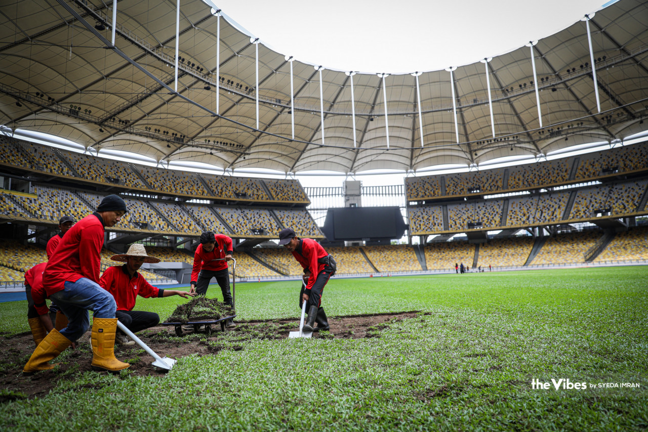 Rumput ini adalah rumput yang sama yang digunakan oleh skuad Harimau Malaya beraksi sejak 2015. 