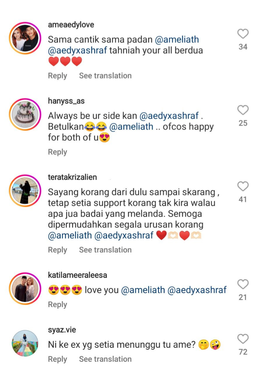 Tangkapan layar komen netizen