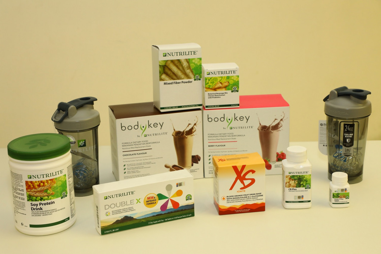 Nutrilite™ menawarkan rangkaian suplemen nutrisi dan dietari yang membantu menambah baik kesejahteraan keseluruhan - Gambar ihsan Amway