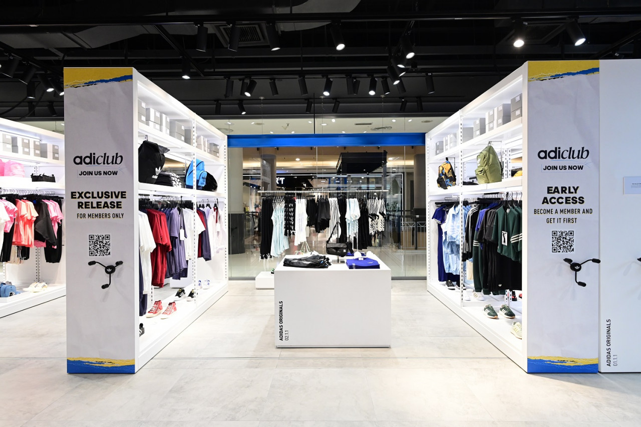 Pusat Jenama adidas Sunway Pyramid - Gambar ihsan adidas Malaysia