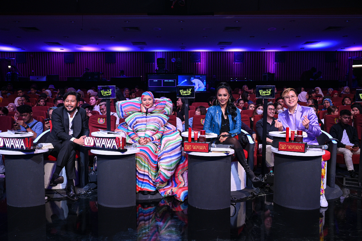Barisan juri Big Stage 5 malam tadi.