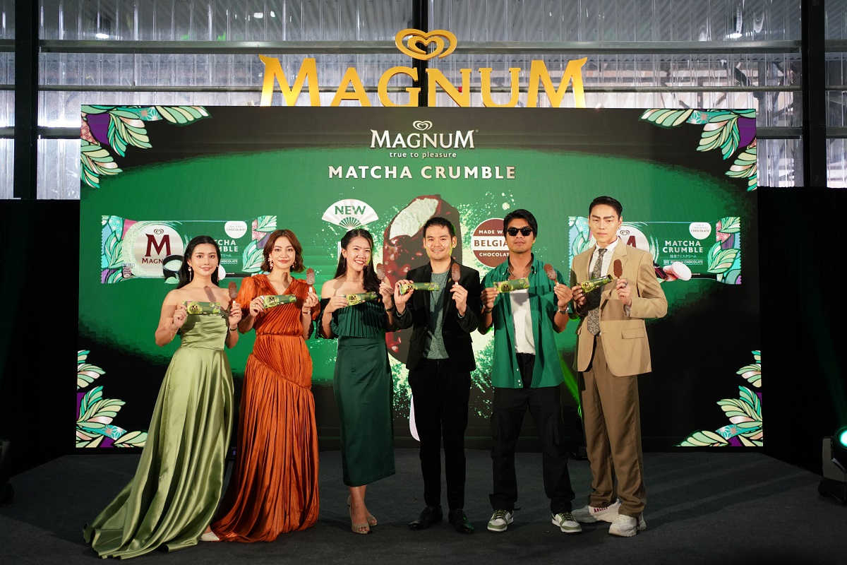 Antara tetamu yang hadir pada majlis pelancaran Magnum Matcha Crumble. gambar Magnum