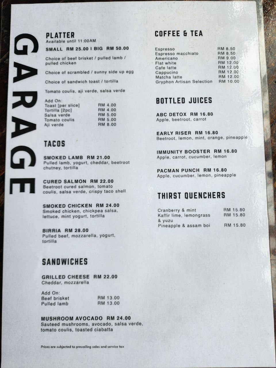 Menu sarapan pagi di Burnin' Pit - Gambar Burnin' Pit