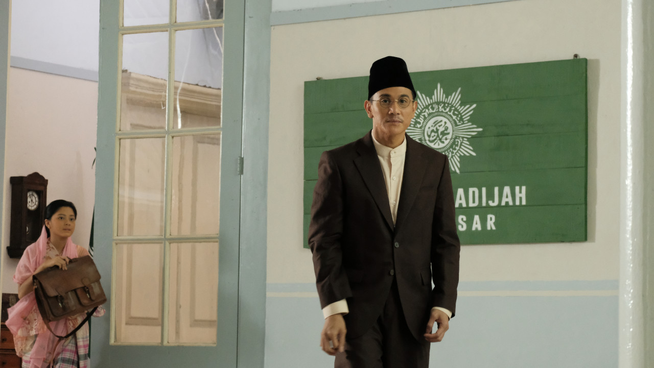 Filem ini terbahagi kepada tiga bahagian bagi memudahkan penonton memahami perjuangan Buya Hamka. - Gambar PR