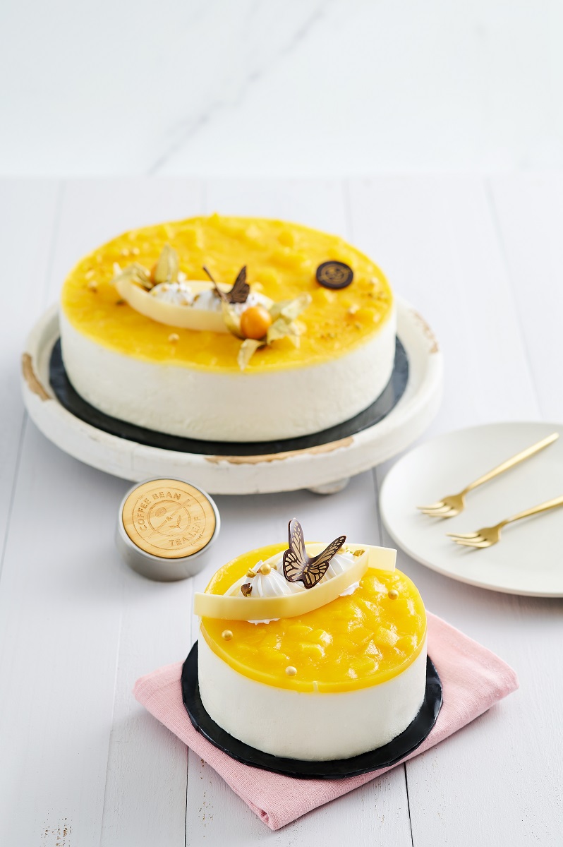Kek Mango Sunshine - Gambar ihsan The Coffee Bean & Tea Leaf®