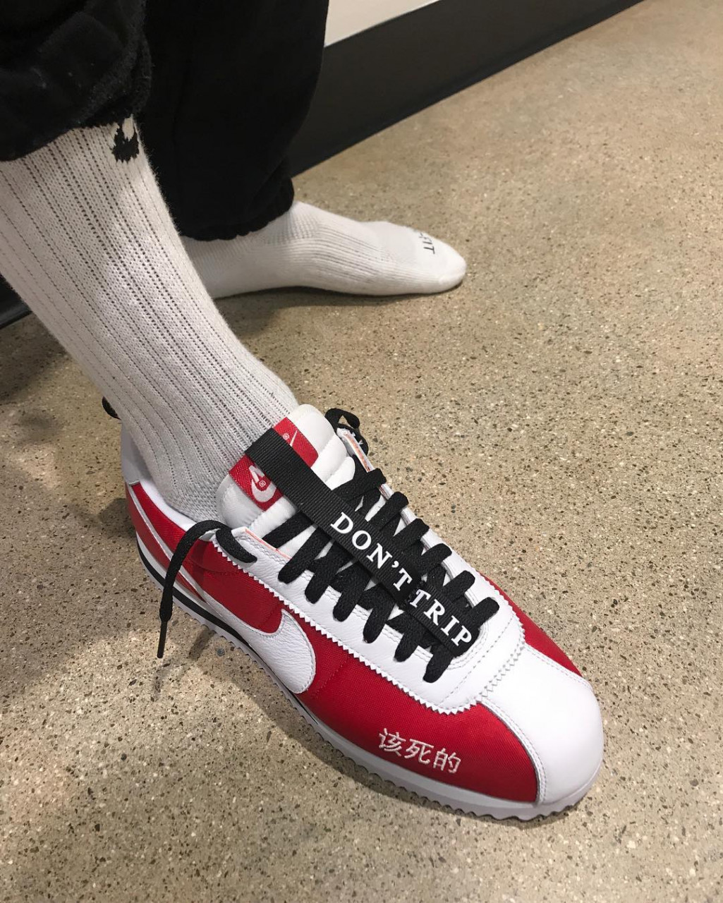 Nike Cortez edisi Kendrick Lamar. Gambar: Instagram Kendrick Lamar