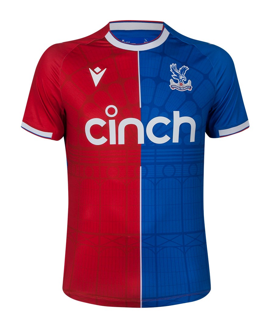 Jersi Crystal Palace. gambar Football Kit Archive