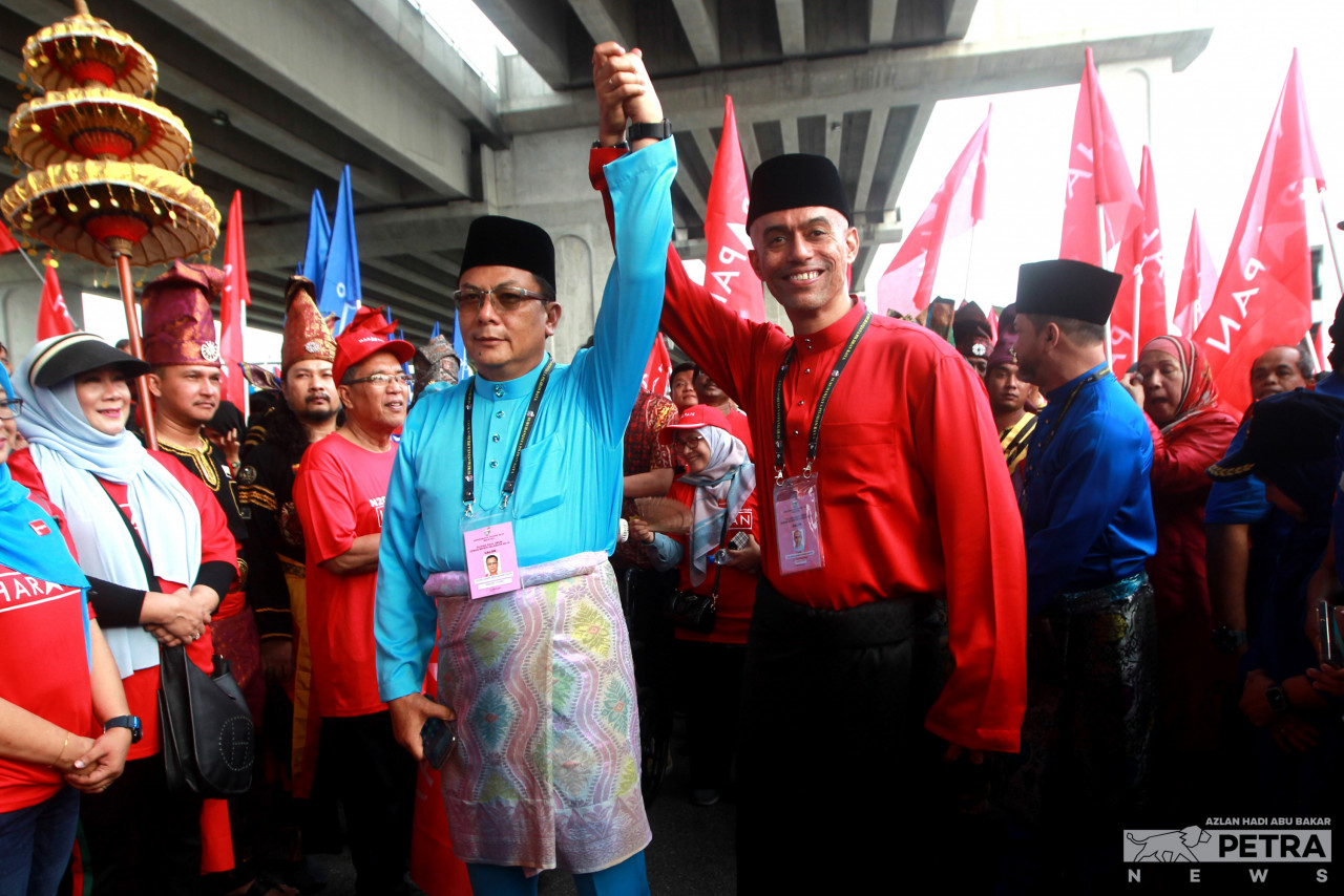 Calon Pakatan Harapan Lembah Jaya, Syed Ahmad Syed Abdul Rahman Alhadad selepas proses penamaan calon.