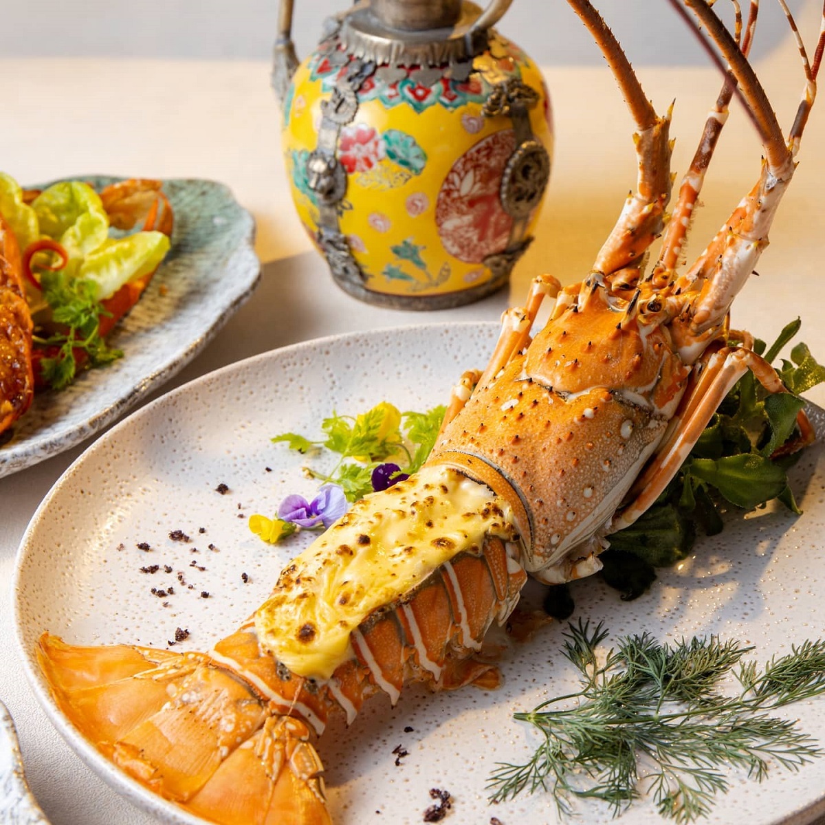 Baked Lobster, Geno Hotel