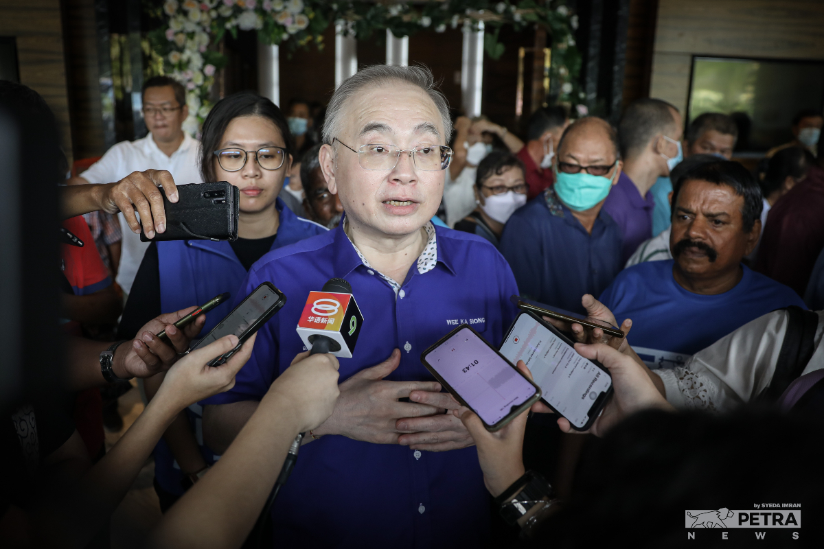 Wee Ka Siong - Gambar oleh Syeda Imran
