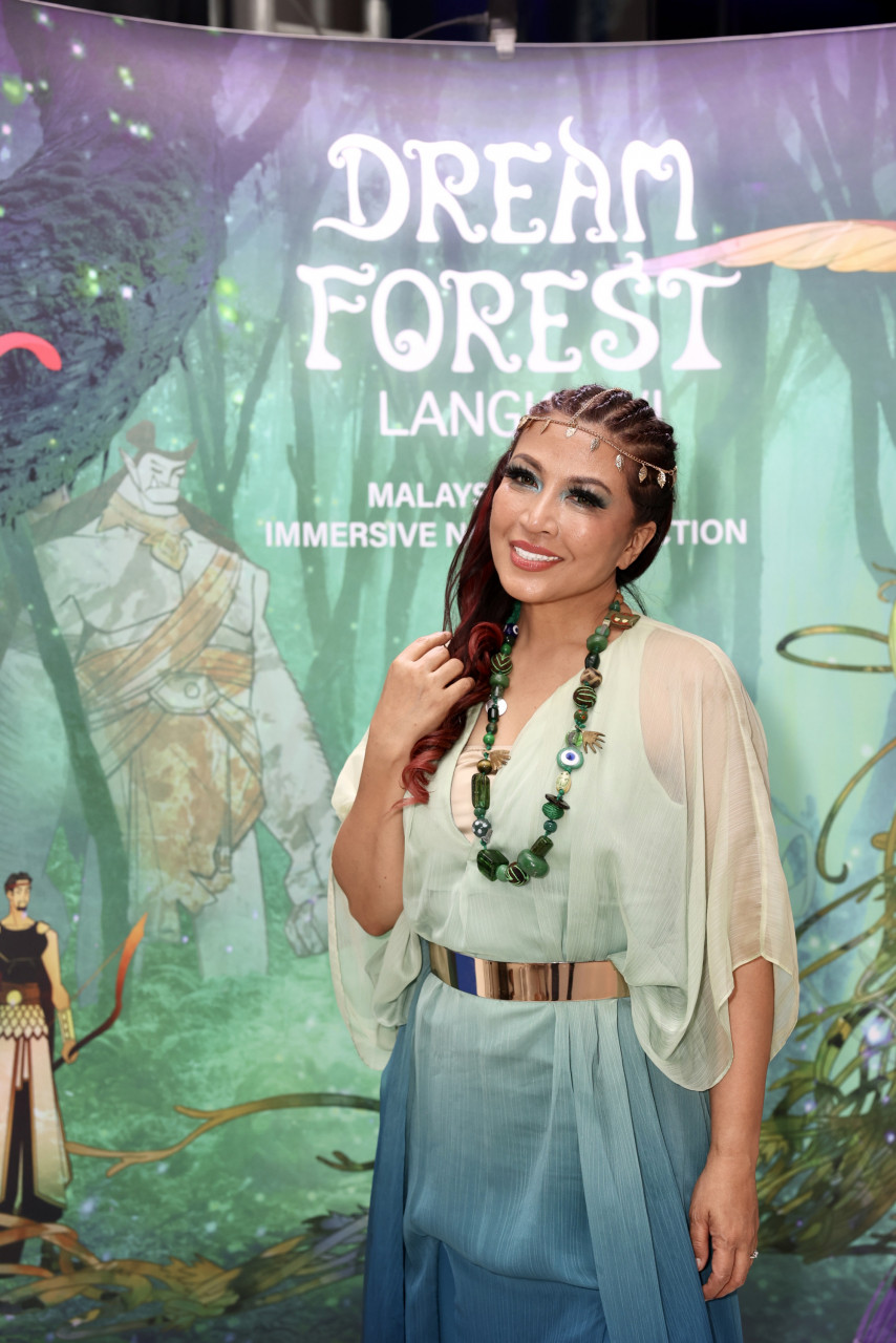Tiara Jacquelina - Gambar ihsan Dream Forest Langkawi