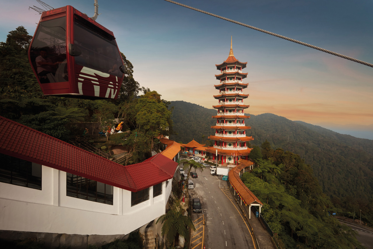 Kereta kabel Genting Highland. - Gambar ihsan Wonderfly
