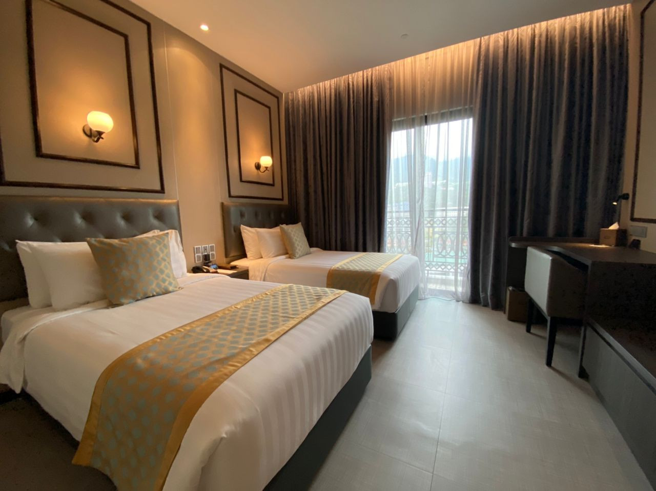 Pelbagai jenis bilik disediakn di Geo Resort & Hotel. - Gambar oleh Wafa Aula