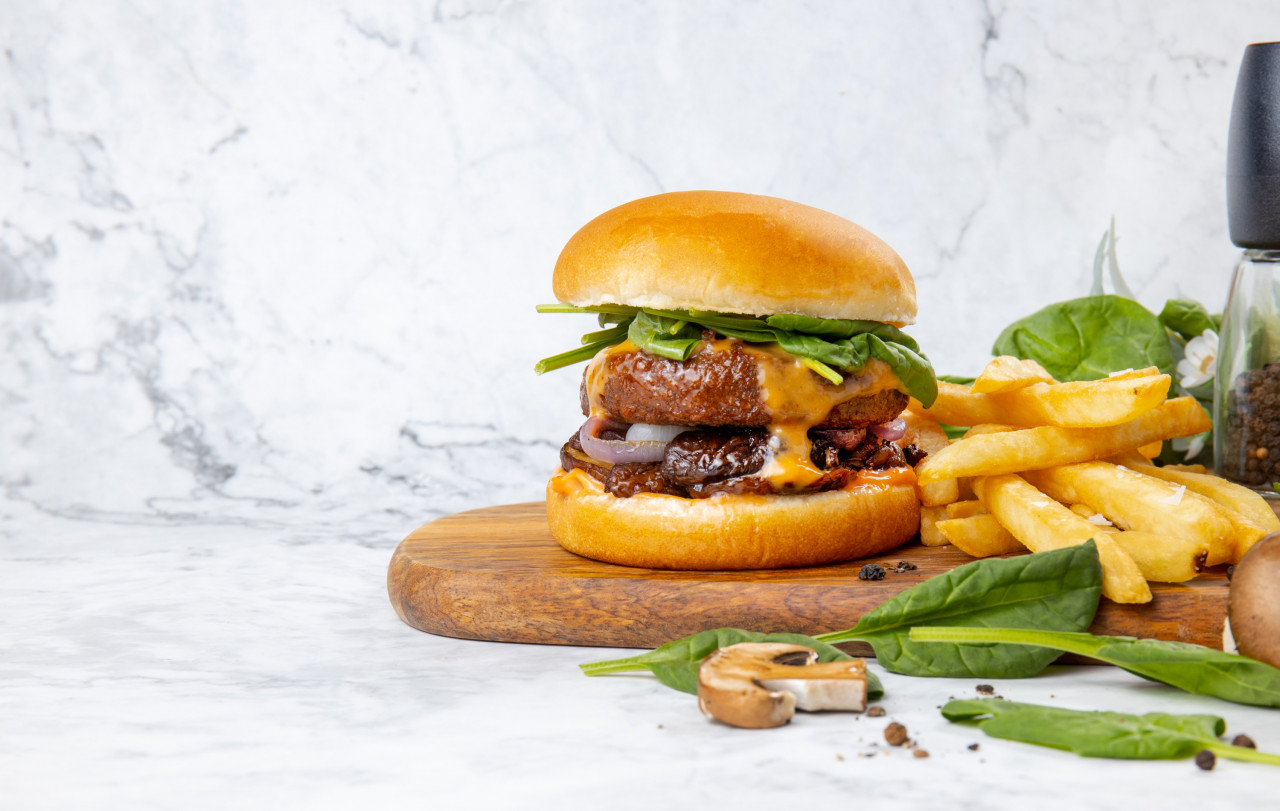 Burger berasaskan tumbuhan