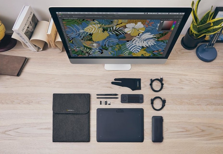 Set lengkap peranti lukisan digital Xencelabs