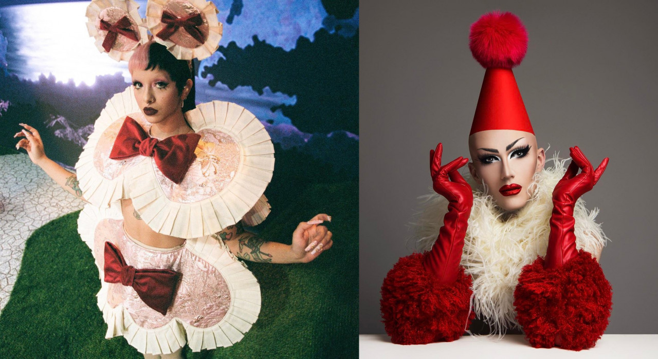 Melanie Martinez (kiri), Sasha Velour (kanan) Gambar: Instagram