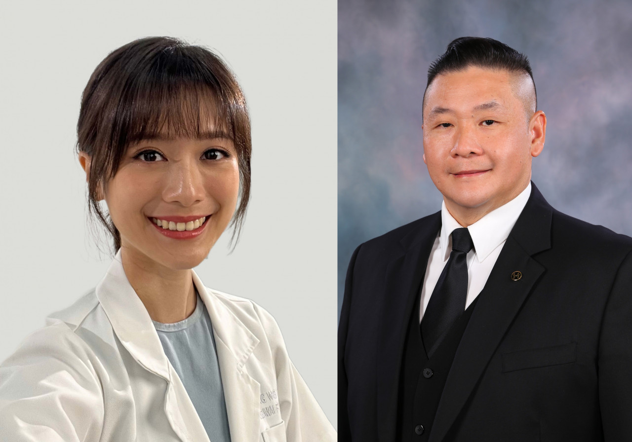 Yong Wen Mei (kiri) dan Chin Keat Chyuan (kanan)