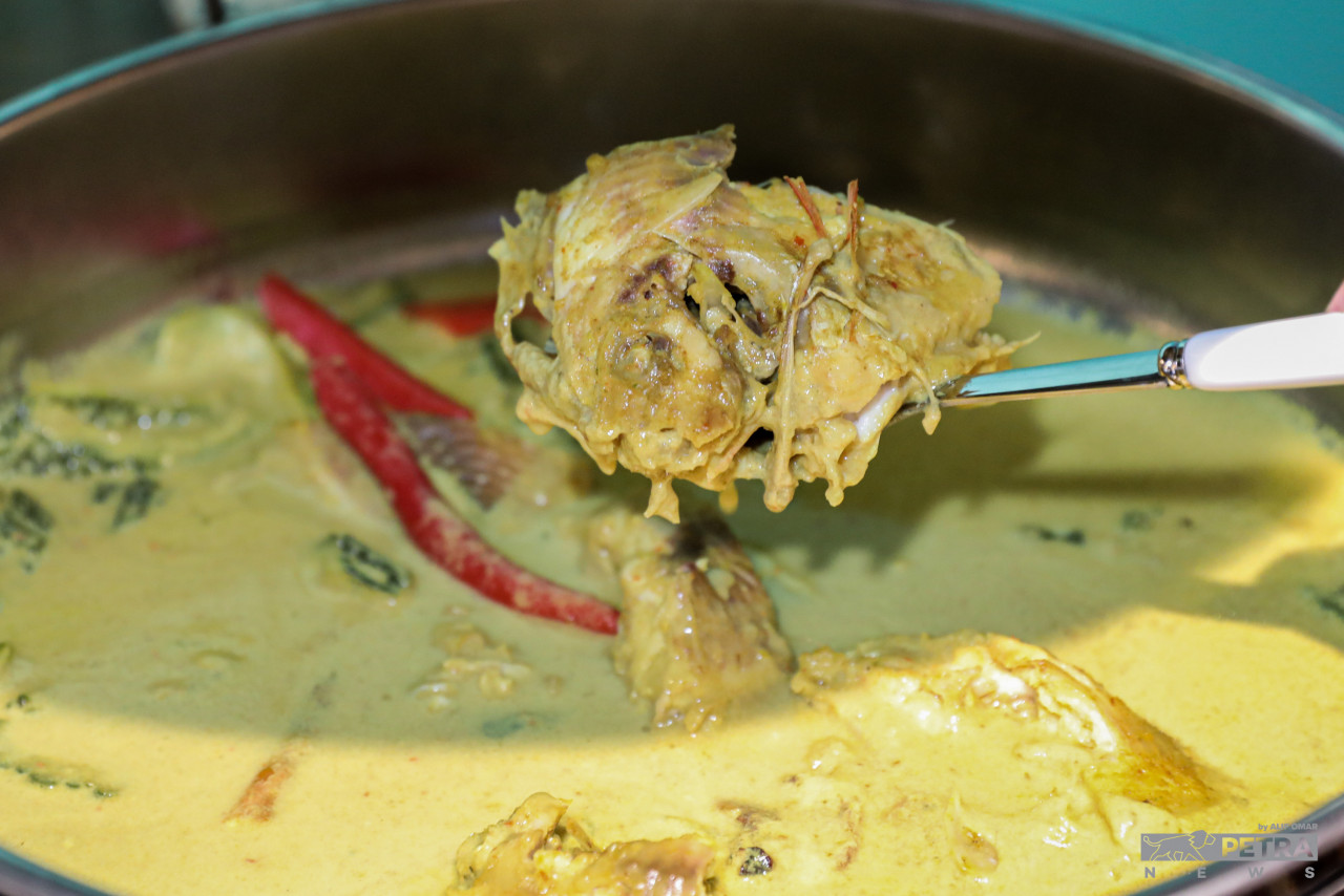 Masak lemak padi talapia campur peria