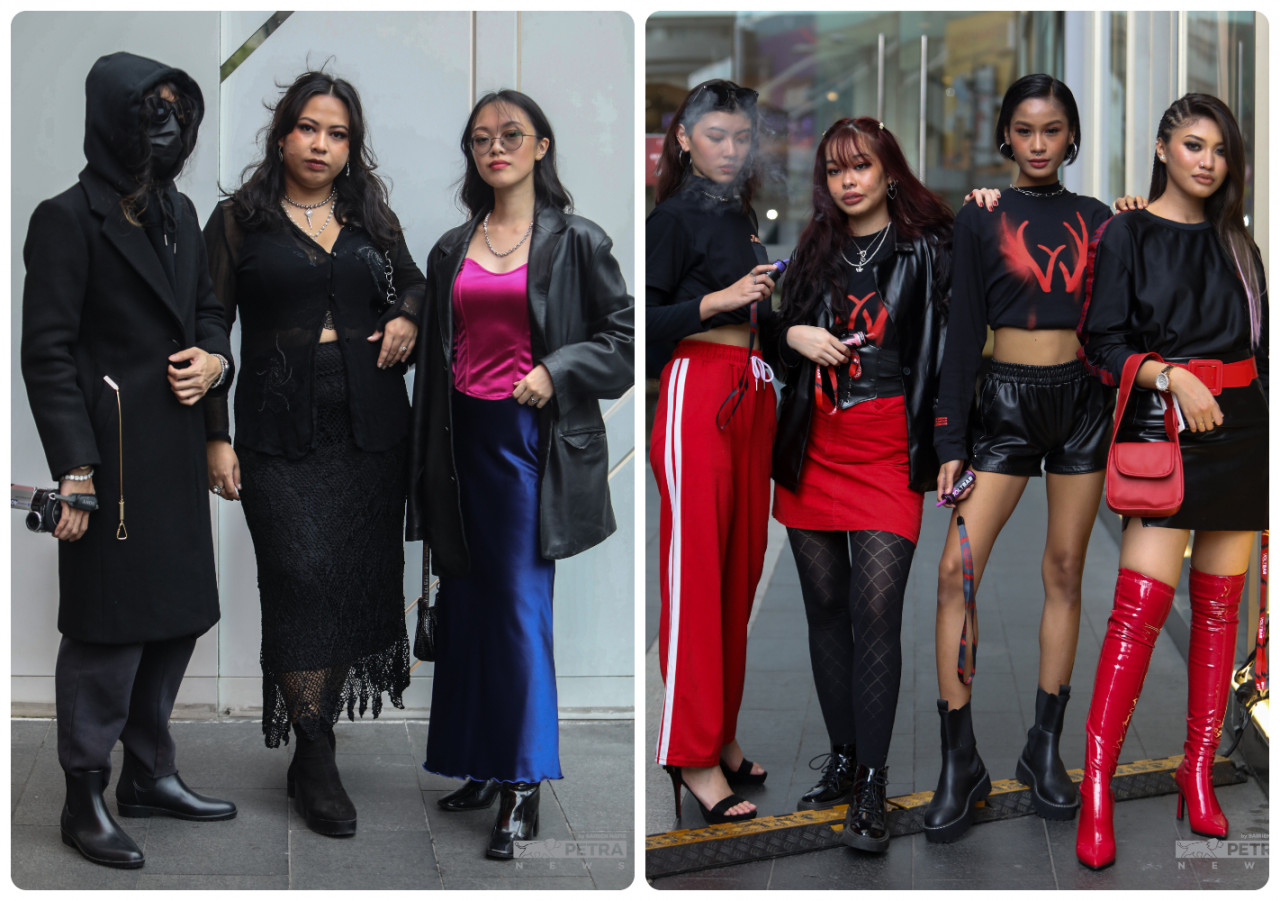 Tampil misteri, fesyen modern goth turut membuat penampilan