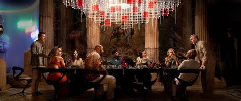 Salah satu babak dalam filem Glass Onion: A Knives Out Mystery