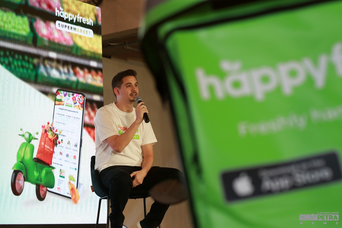 Ketua Pegawai Pertumbuhan HappyFresh, Johan Antlov - Gambar oleh Nooreeza Hashim