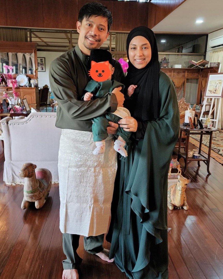 Noh Salleh, Mizz Nina dan anak mereka, Musa - Gambar Fail