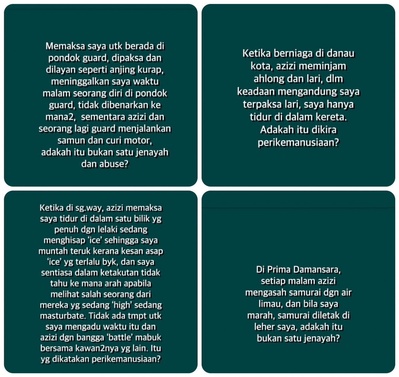 Beberapa hantaran yang dimuatnaik di Insta Story akaun Instagram Puteri Balqis.
