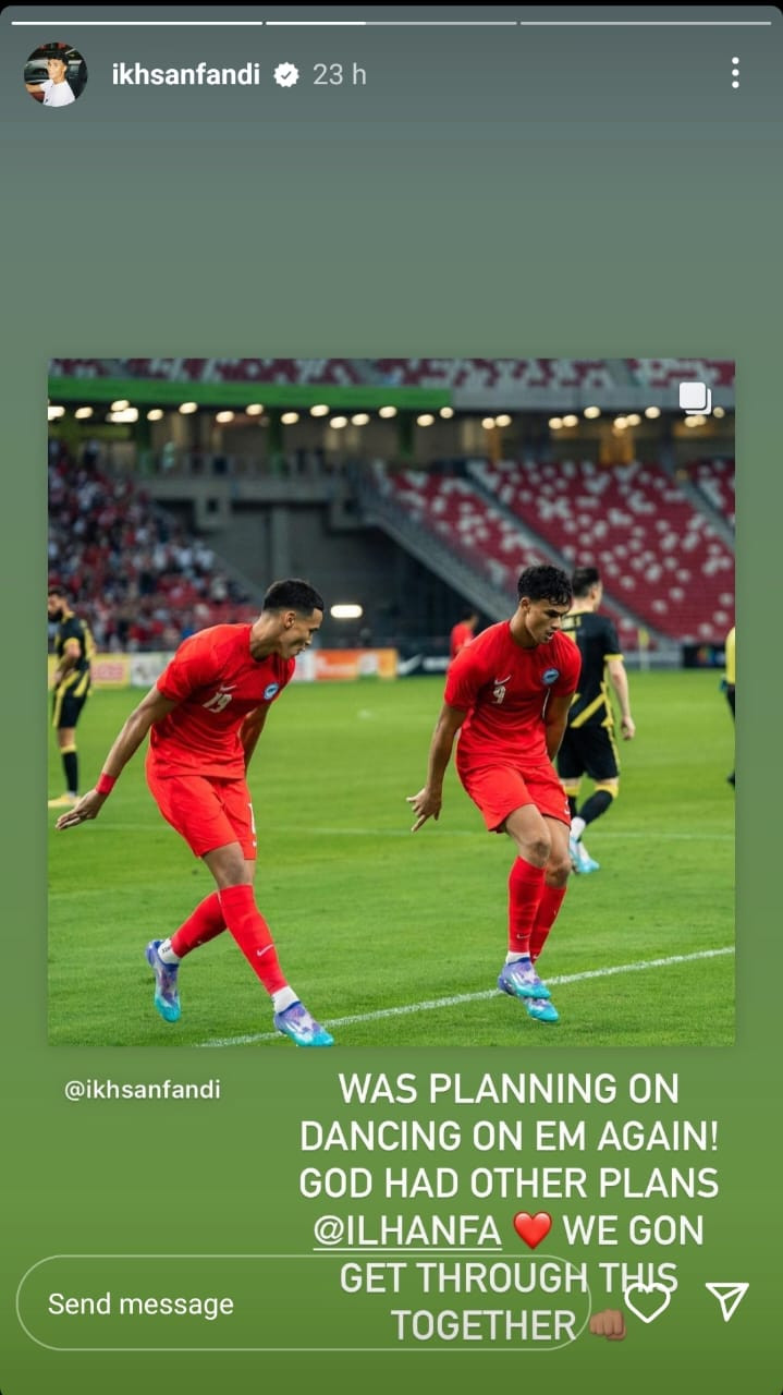 Muat naik dari Instagram Ikhsan Fandi