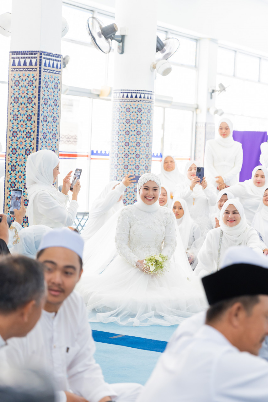 “This is a once in a lifetime moment in our life. Kami mahu jadikan majlis ini sesuatu yang indah sebagai memori kami berdua”
