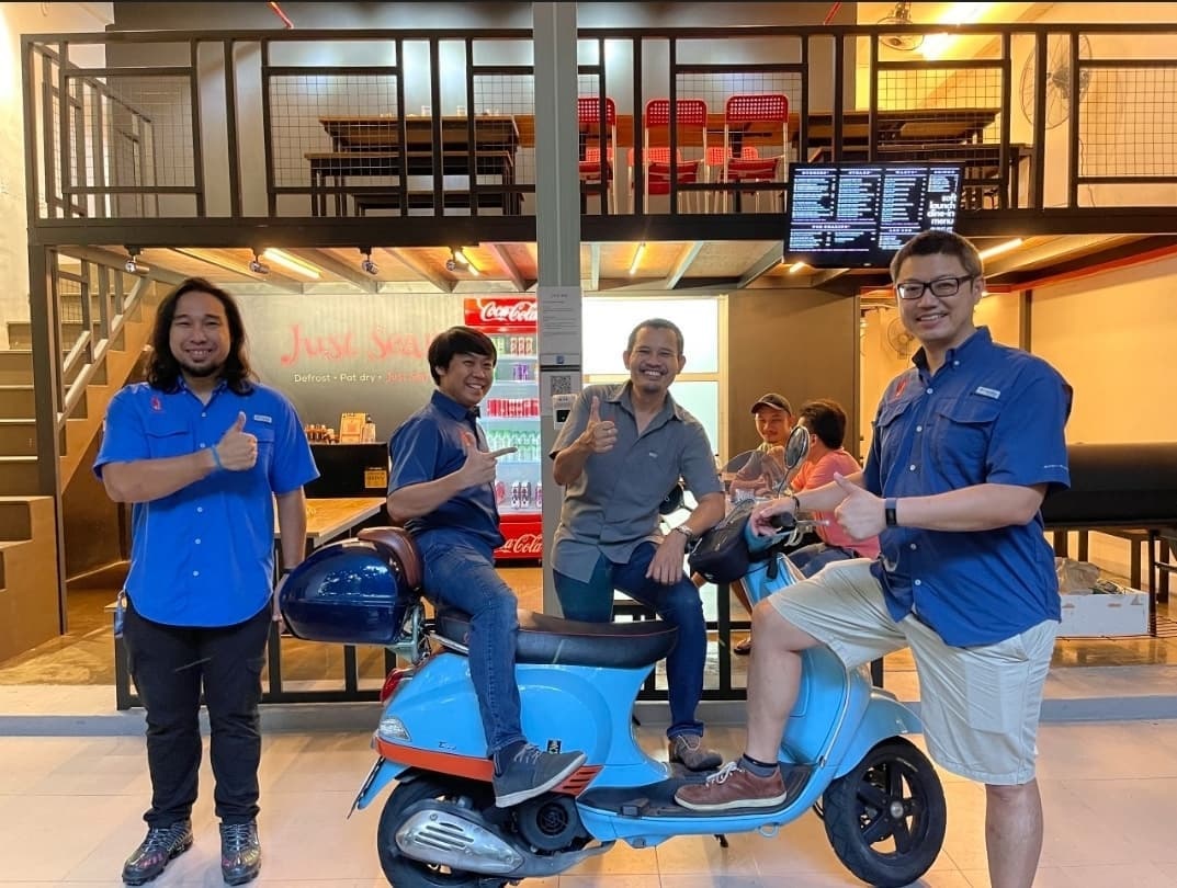 Para pendiri Just Sear
