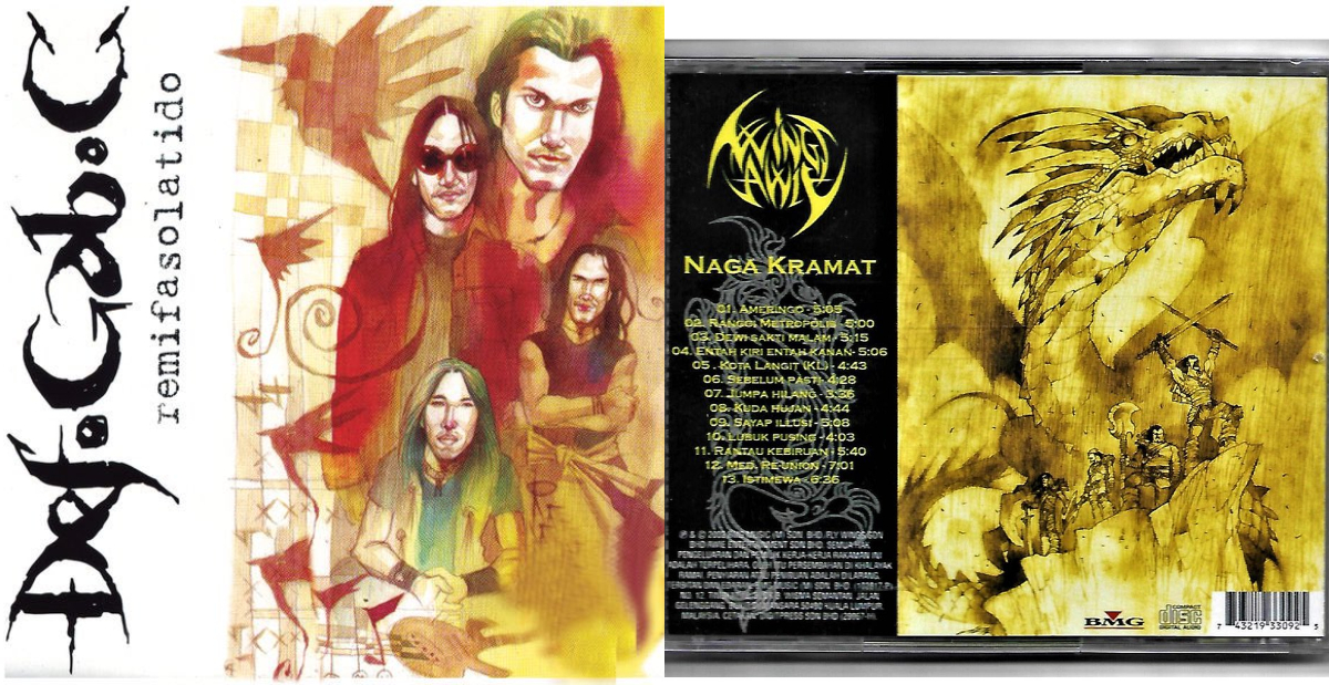 Kulit album Def Gab C dan Wings karya kartunis Aie. Gambar: Twitter @Zarn_G