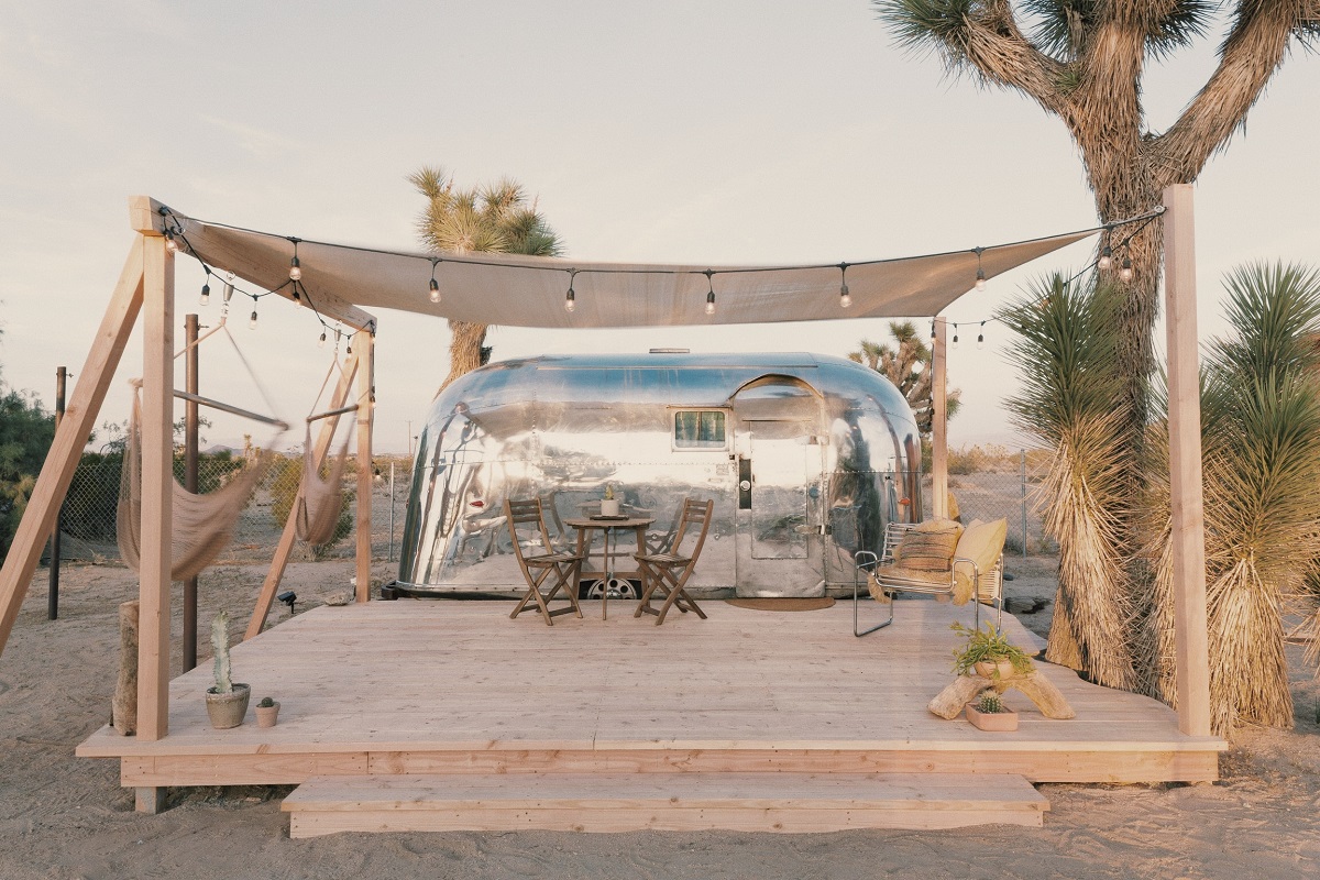 Kind of Blue 1959 Airstream - Gambar Airbnb