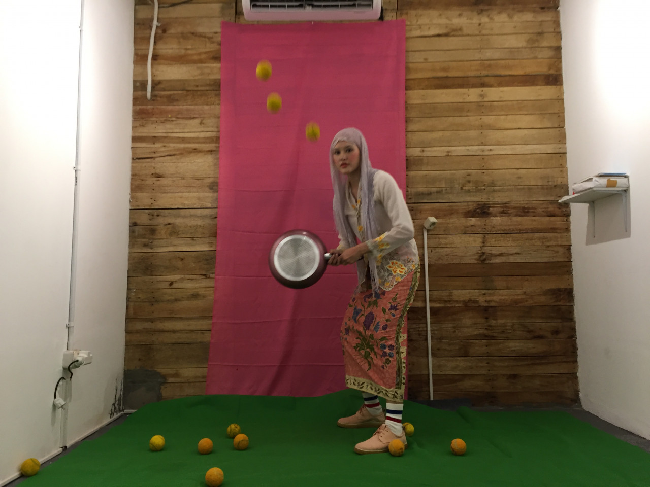Dhan Illiani Yusof, Arus Binti (2019), Jakarta. Gambar: Arkib Projek Rabak