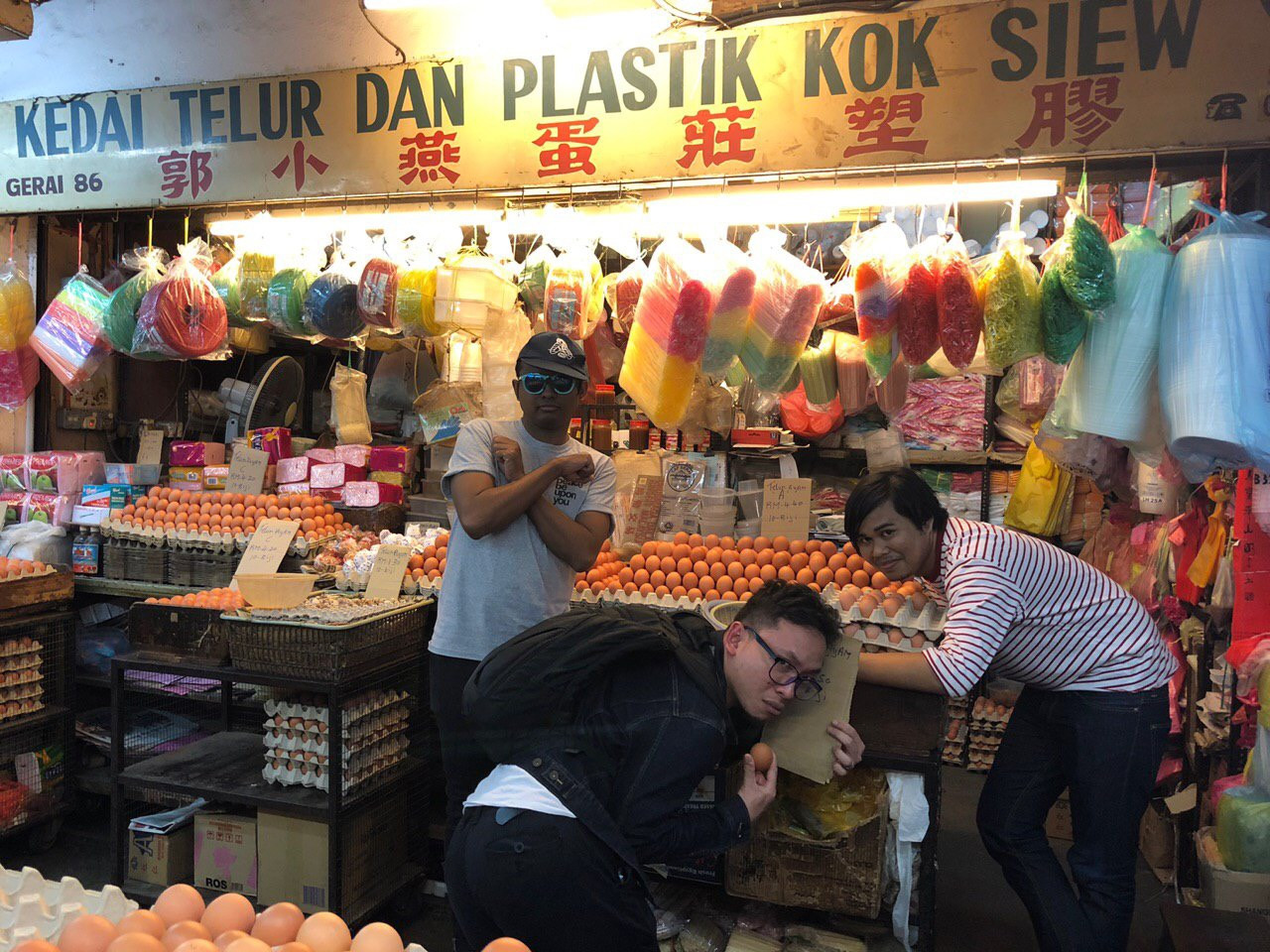 Mohd Jayzuan, Sefa, Iqbal Razak, Ipoh (2019). Gambar: Arkib Projek Rabak
