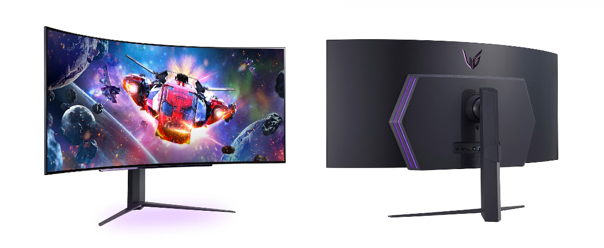 Skrin lengkung luar biasa ini dapat menjana warna terang dan kualiti gambar yang mantap. - Gambar LG.com