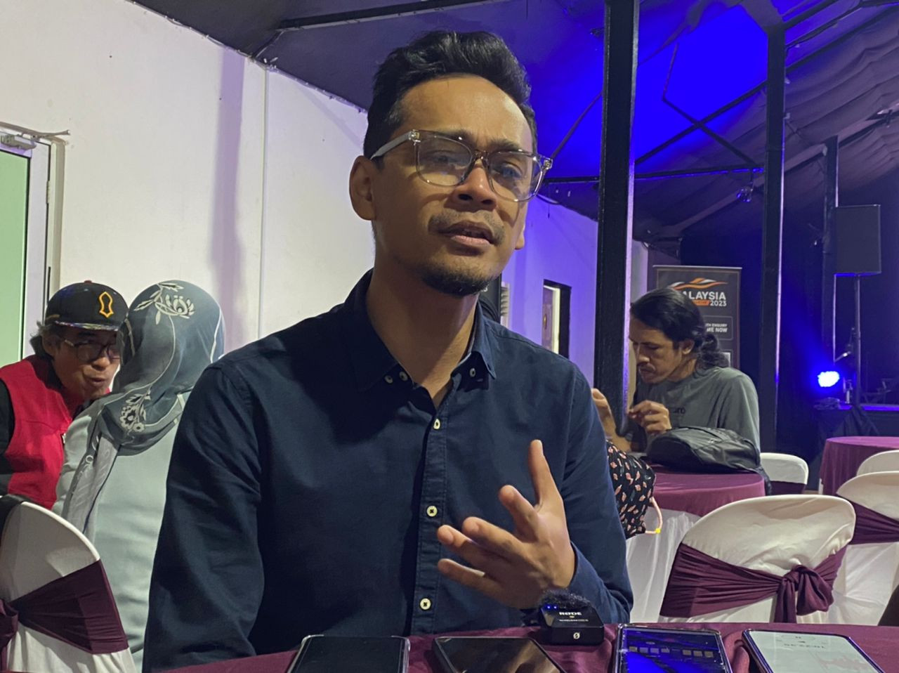 Kumpulan In-team menjadi penyebab Lah meneruskan kerjaya seninya. - Gambar oleh Wafa Aula 