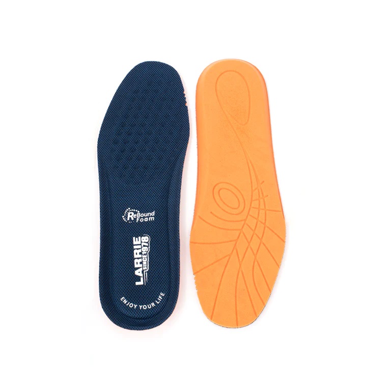 Larrie memperkenalkan Rebound Foam Footbed bagi kaum lelaki.