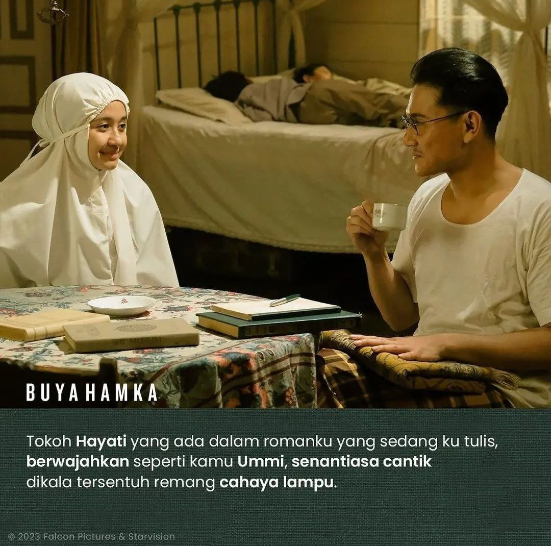 Laudya Cynthia Bella (kiri). - Gambar Instagram filem Buya Hamka