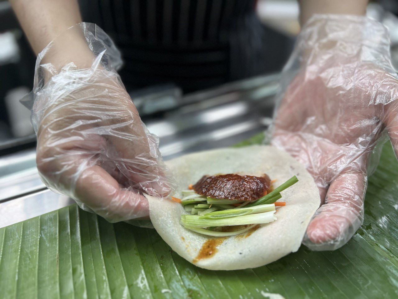 Popiah itik panggang